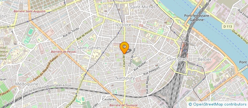 localisation de l'entreprise SELECT OTOMATIC à BORDEAUX