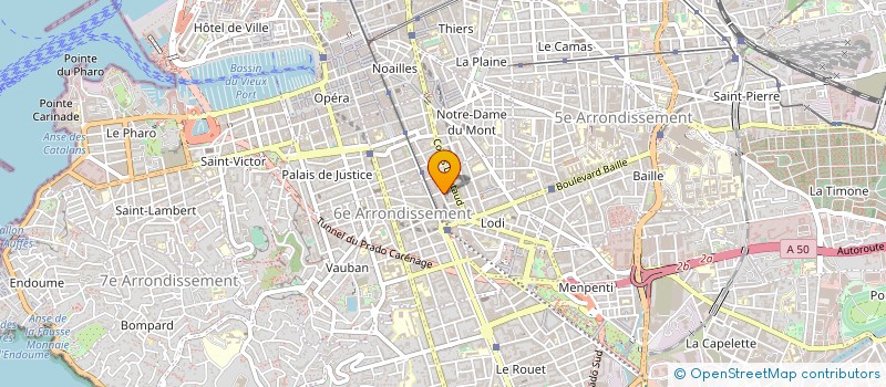 localisation de l'entreprise SELECT PHONE à MARSEILLE