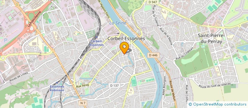 localisation de l'entreprise SELECT PIECES à CORBEIL-ESSONNES