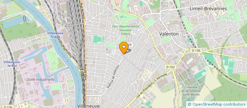 localisation de l'entreprise SELECT PIZZA à VALENTON