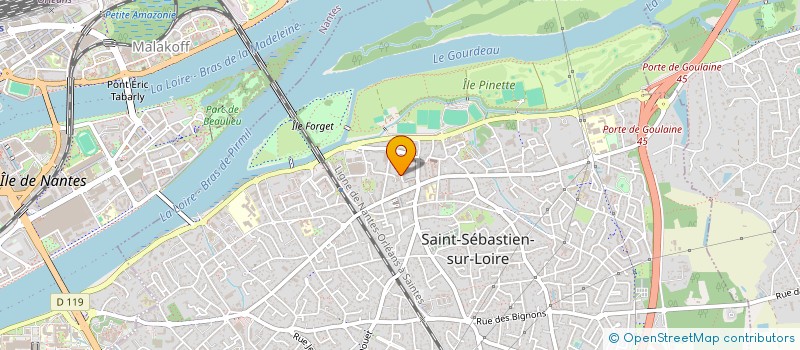 localisation de l'entreprise SELECT PRO à SAINT-SEBASTIEN-SUR-LOIRE