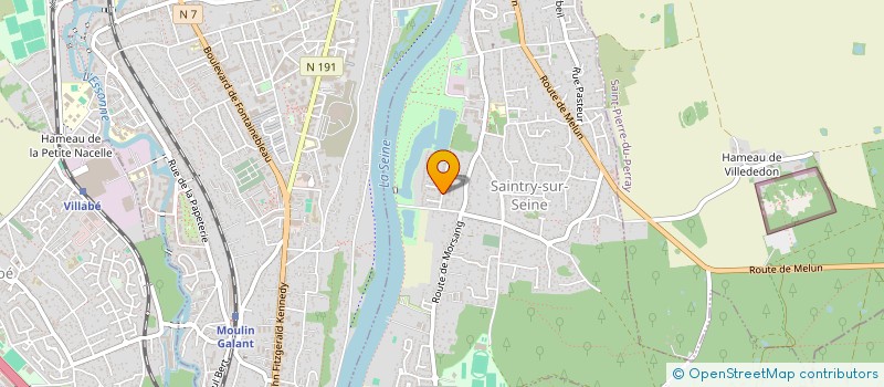 localisation de l'entreprise SELECT PROBAT à SAINTRY-SUR-SEINE