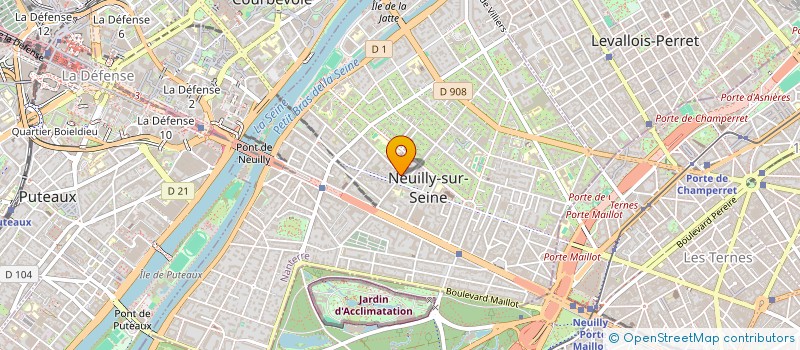 localisation de l'entreprise SELECT SAS à NEUILLY-SUR-SEINE