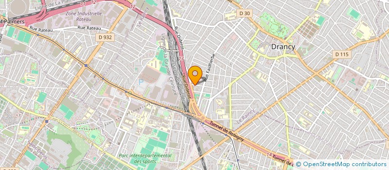 localisation de l'entreprise SELECT TRANSFERT à DRANCY