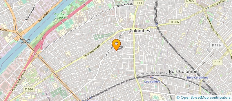 localisation de l'entreprise SELECT'YV à COLOMBES