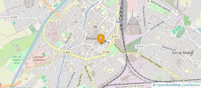 localisation de l'entreprise SELECTIF à DOUAI
