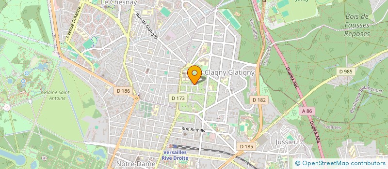 localisation de l'entreprise SELECTIF PARTNERS à VERSAILLES