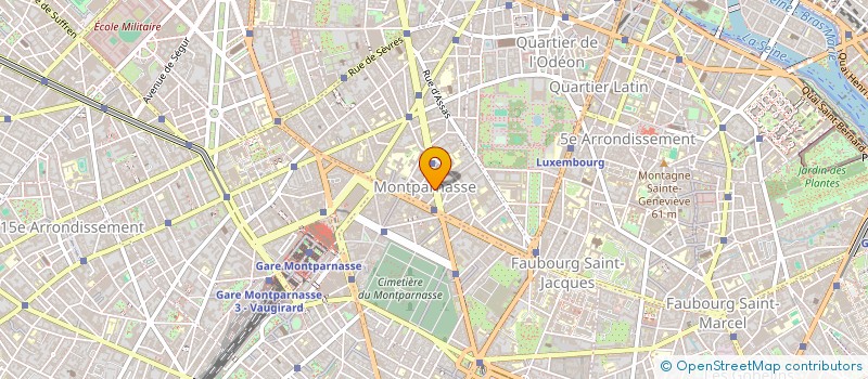 localisation de l'entreprise SELECTINVEST 1  PARIS