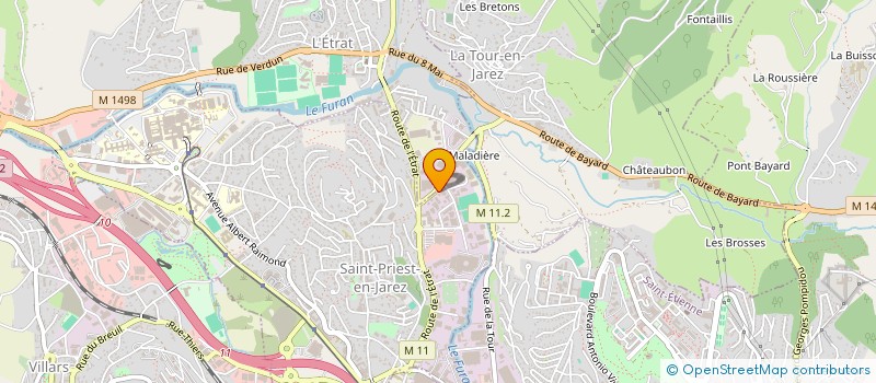 localisation de l'entreprise SELECTION AUTO  SAINT-PRIEST-EN-JAREZ