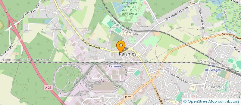 localisation de l'entreprise SELECTION.AUTOS  RAISMES