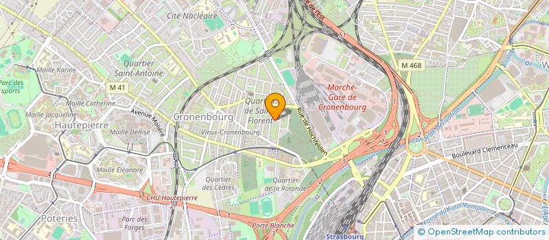 localisation de l'entreprise SELECTION BEVERAGES CORPORATION à STRASBOURG