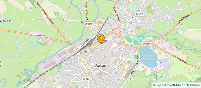 localisation de l'entreprise SELECTION DU MEUBLE ET DU BUREAU à AUTUN