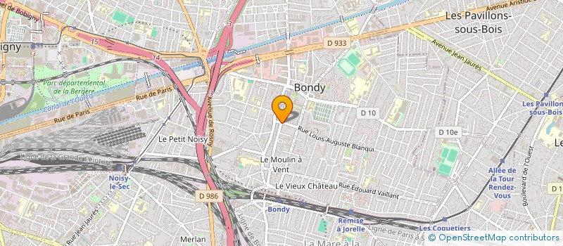 localisation de l'entreprise SELECTION EQUIPEMENT DE LA MAISON à BONDY