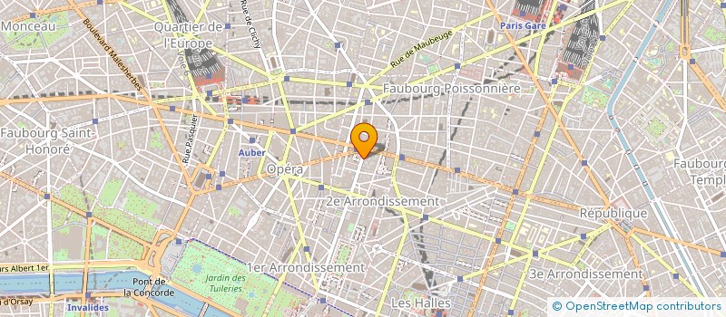 localisation de l'entreprise SELECTION FRANCAISE PRESTATION à PARIS