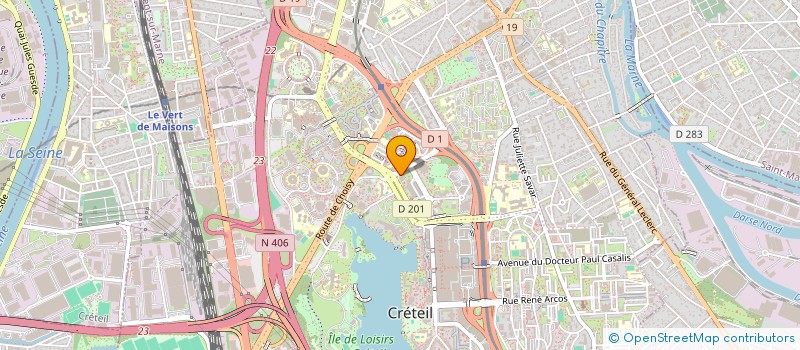 localisation de l'entreprise SELECTION FRANCE IDF  CRETEIL