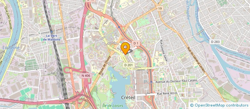 localisation de l'entreprise SELECTION FRANCE IDF  CRETEIL