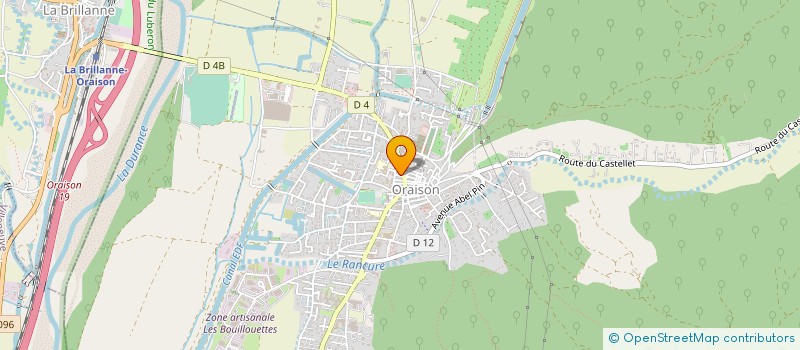 localisation de l'entreprise SELECTION IMMOBILIER à ORAISON