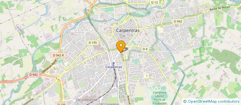 localisation de l'entreprise SELECTION IMMOBILIERE à CARPENTRAS