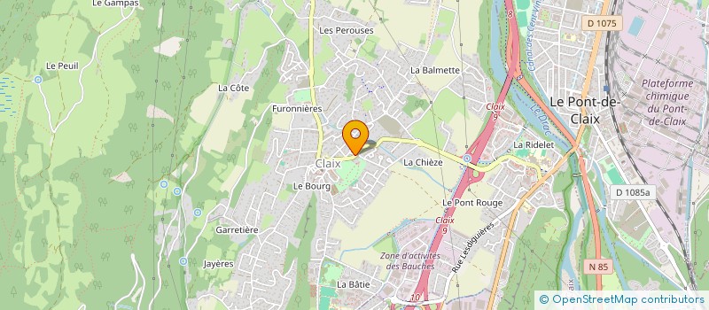 localisation de l'entreprise SELECTION SOMMELIER à CLAIX