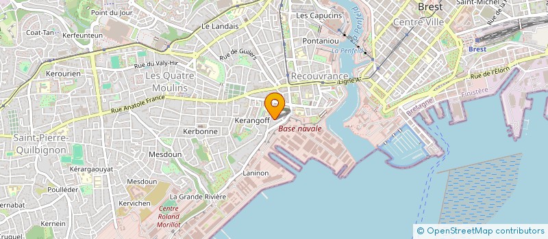 localisation de l'entreprise SELECTION TRADING WARRANTS - S.T.W. à BREST