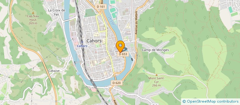 localisation de l'entreprise SELECTIONS GEORGES HEREIL  CAHORS