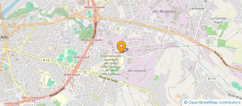 localisation de l'entreprise SELECTIONS PASSION à ALBI