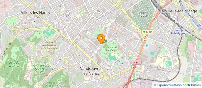 localisation de l'entreprise SELECTIONS VOSGES  VANDUVRE-LES-NANCY