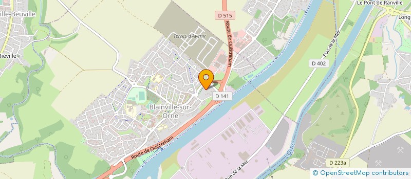 localisation de l'entreprise SELECTRA à BLAINVILLE-SUR-ORNE