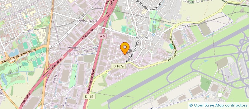 localisation de l'entreprise SELECTREM  WISSOUS