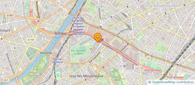 localisation de l'entreprise SELECTV à PARIS