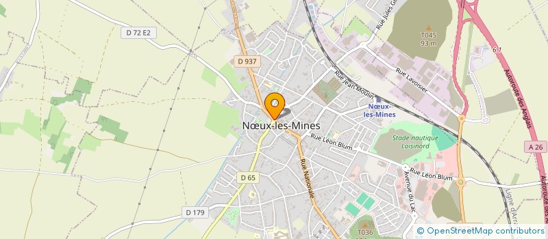 localisation de l'entreprise SELEDEN à NŒUX-LES-MINES