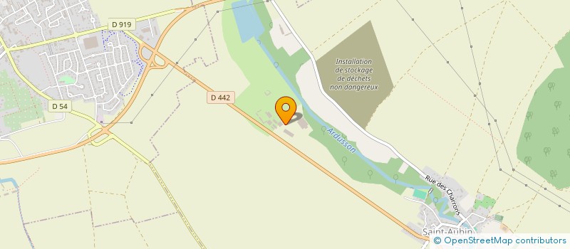 localisation de l'entreprise SELEG  SAINT-AUBIN