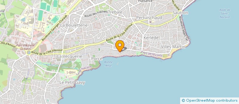 localisation de l'entreprise SELEM  SAINT-NAZAIRE