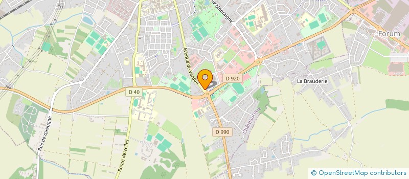 localisation de l'entreprise SELEMIS OPTIQUE à CHATEAUROUX