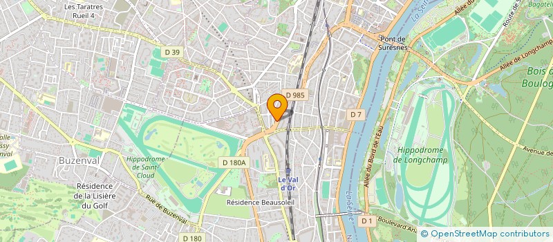 localisation de l'entreprise SELEN à SURESNES