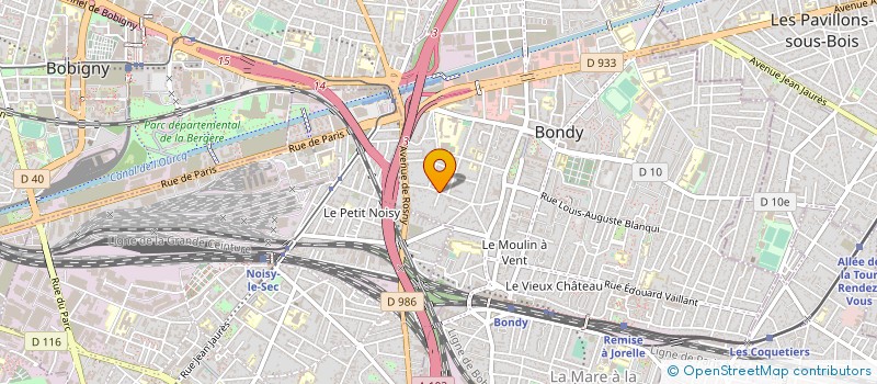 localisation de l'entreprise SELEN PRIMEURS à BONDY