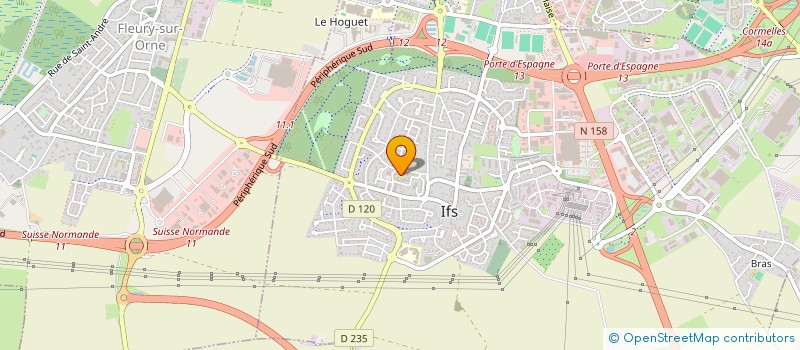 localisation de l'entreprise SELENA CONSTRUCTION  LA COURNEUVE