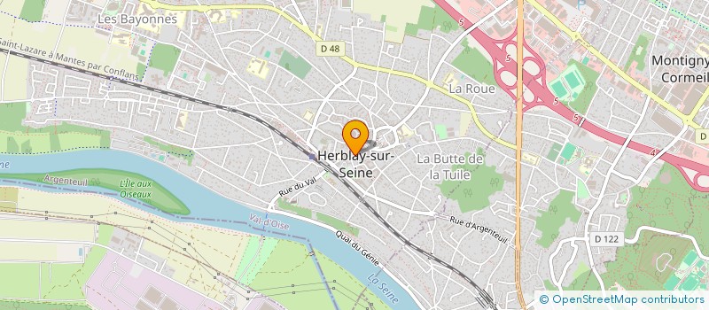 localisation de l'entreprise SELENA SERVICES à HERBLAY-SUR-SEINE