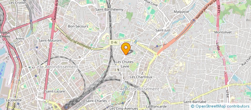 localisation de l'entreprise SELENE à MARSEILLE 4EME
