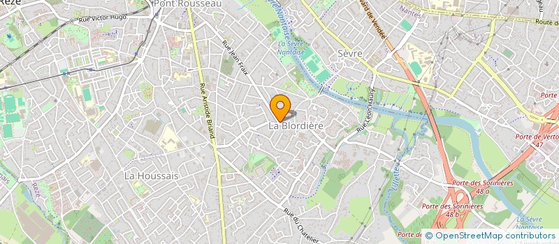 localisation de l'entreprise SELENE ASSOCIES à REZE
