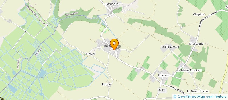 localisation de l'entreprise SELENE-IMMO  ARCES