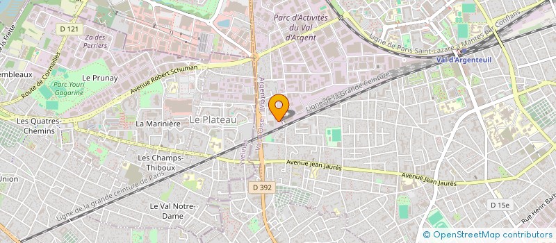 localisation de l'entreprise SELENE PROVENCE à ARGENTEUIL