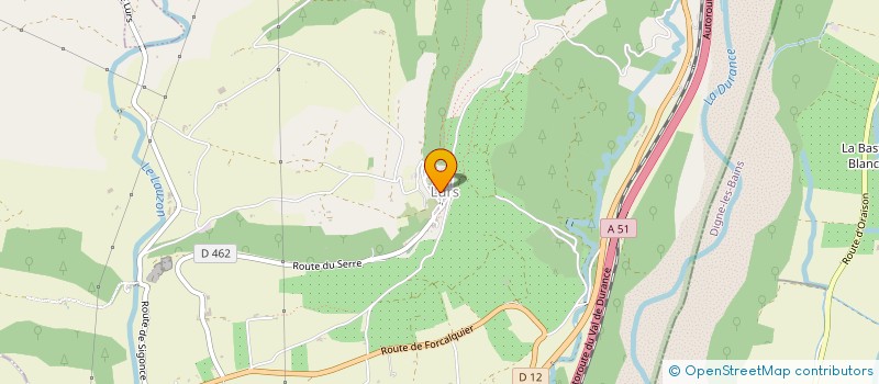 localisation de l'entreprise SELENEA  LURS