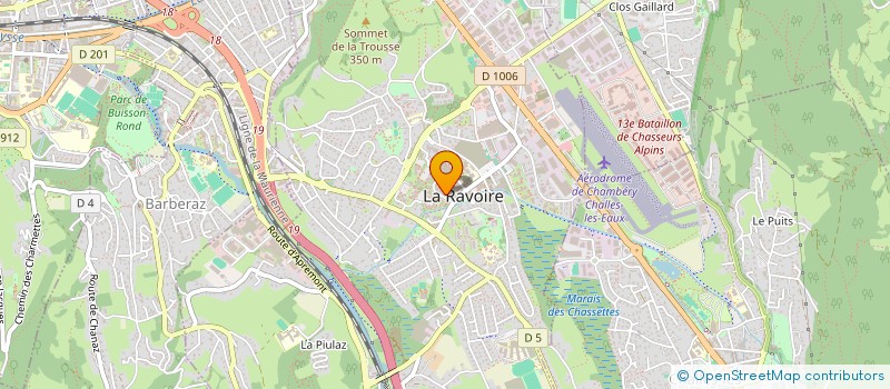 localisation de l'entreprise SELENITE  LA RAVOIRE