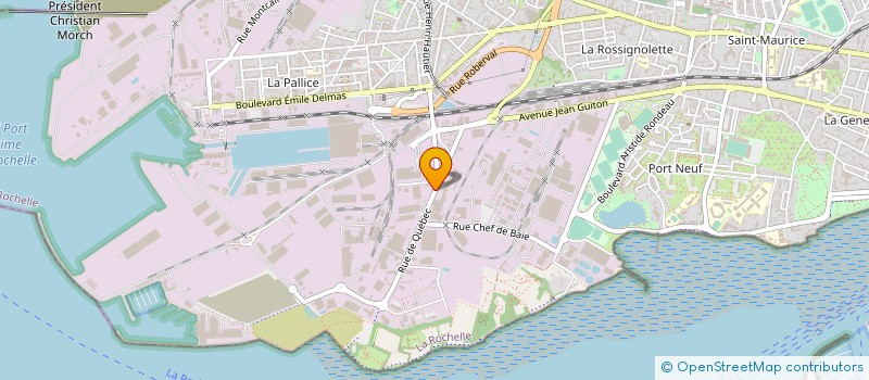 localisation de l'entreprise SELENIUM MEDICAL à LA ROCHELLE