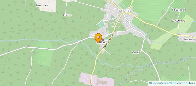 localisation de l'entreprise SELENIVAC  LANDIRAS