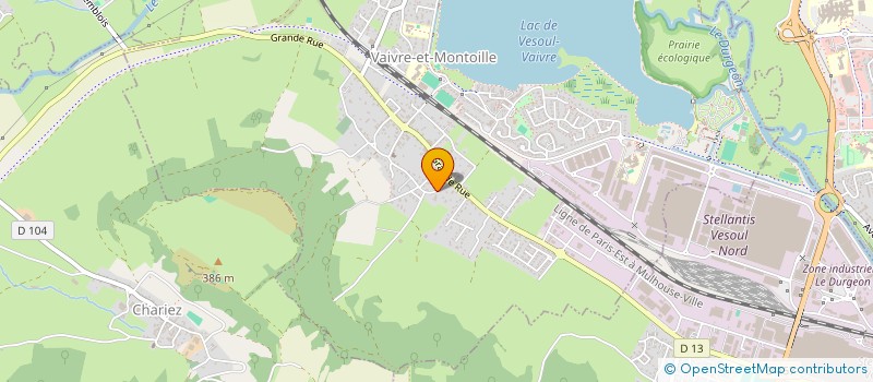 localisation de l'entreprise SELERIANNA  VAIVRE-ET-MONTOILLE