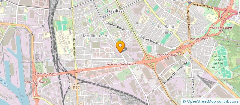 localisation de l'entreprise SELESTA  VENISSIEUX