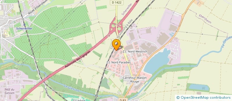 localisation de l'entreprise SELESTAT SPORT INDOOR à SELESTAT