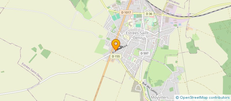 localisation de l'entreprise SELEXA  ESTREES-SAINT-DENIS